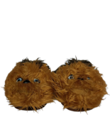 Star Wars Mens Chewbacca Brown Wookie Slippers Size Small Bioworld - £26.32 GBP