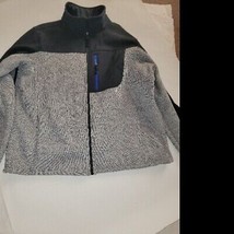 Swiss Tech Men&#39;s Gray Zip Softshell Jacket Size XL 46-48 Fleece - £19.46 GBP
