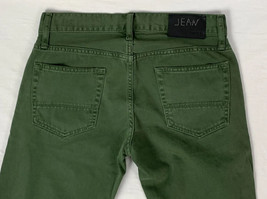 Jean Shop Pants Jim Twill Green Denim Chino Cotton Casual Men’s 30 Medium - $39.99