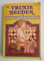 Trixie Belden #29 The Mystery Of The Velvet Gown ~ Vintage Kathryn Kenny PB - £6.96 GBP