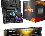 INLAND Micro Center AMD Ryzen 7 5700X Desktop Processor Bundle with MSI ... - $883.99