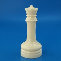 Pressman Chess Men Queen Ivory Hollow Staunton Replacement Game Piece 1124 - £2.92 GBP