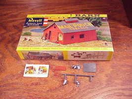Vintage Revell HO Scale Authentic Scale Mail Pouch Barn Building Box Only, plus - £10.17 GBP