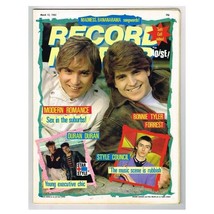 Record Mirror Magazine 12 March 1983 mbox2657  Bonnie Tyler  Style Council  Dura - £7.78 GBP