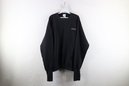 Vintage 90s Mens XL Faded Handcuffs Skateboard Crewneck Sweatshirt Black USA - £51.35 GBP