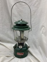 Feb. 1978 Coleman Green Lantern Double Mantel Model 220 J Vintage camping hunt - £31.46 GBP