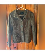 H&amp;M Army Green jacket size 6 - $27.41 CAD