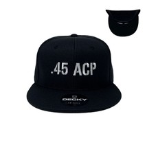 45 ACP Snapback Hat All Black - £19.71 GBP