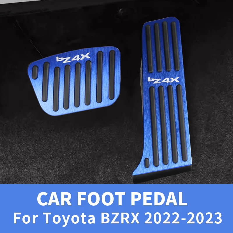 Car Pedal Pads For Toyota bZ4X Subaru Solterra EA10 2022 2023 Foot Pedals - $34.66