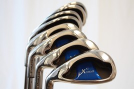 New Extreme 5 Men Left Wide Sole Blue 3-PW Iron Set Mens Standard Lefty Irons - £1,171.51 GBP