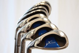 New Extreme 5 Men Left Wide Sole Blue 3-PW Iron Set Mens Standard Lefty Irons - £1,097.85 GBP