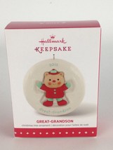 Hallmark Keepsake Ornament Great Grandson Christmas 2015 New - £7.87 GBP