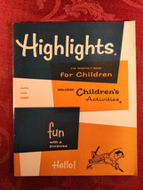 Highlights For Children Magazine June-July 1968 Activities Stories Puzzles! - £13.15 GBP