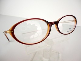 Rodenstock R 5140 D (Transparent Brown /Crystal) 52x 17 Vintage Eyeglass Frames - £18.64 GBP