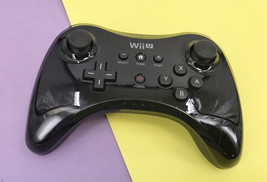 Nintendo Wii U Pro Controller Model WUP-005 Black #U2584 - £23.06 GBP