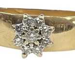 .25 Women&#39;s Cluster ring 14kt Yellow Gold 373913 - $329.00