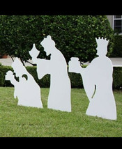 Large Nativity Three Wise Men 3 Piece Silhouette Set (ons) - £455.03 GBP