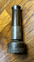 Vintage Solid Brass Rain-Bird Adjustable Hose Nozzle - $5.94