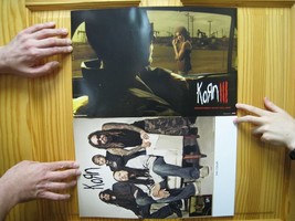 Korn Poster Band Shot 2 Sided Remember Who You Are Oil Field Girl - £21.13 GBP