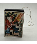 Vintage Merrimack Matchbox 12 Pc Jigsaw Mini Puzzle Christmas Greetings ... - €14,71 EUR