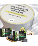 Avocado Body Cream + Natural Black Soap w/Snail &amp; Bamboo Charcoal Bundle  - $486.53 MXN