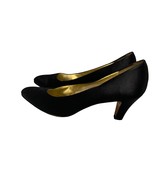 Salvatore Ferragamo Womens Size 10 N Pump 3 in Heel SLip On Shoes Black ... - $39.59