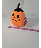 Squishmallow 5&quot; Paige the Pumpkin Silly Face NWT New - $323.48 MXN