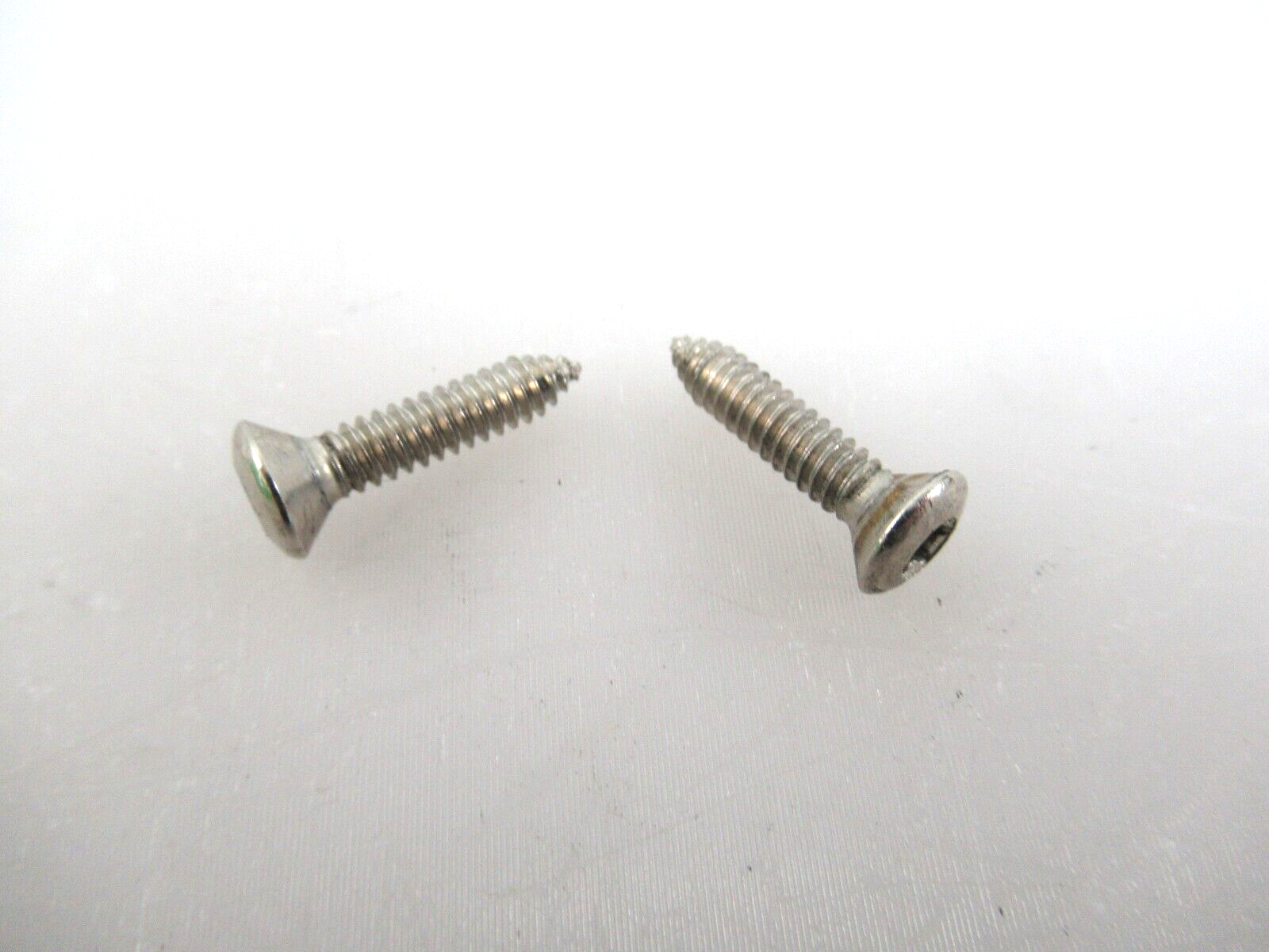 GE Cooktop Stainless Steel Screw Set of 2  WB01T10106 - $13.42