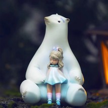 Forest Girls Polar Bear Girl, Anime Cartoon Figurines, Desktop Ornaments - £179.10 GBP