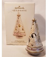 Hallmark Keepsake Our First Christmas Ornament Charmed Life 2006 Porcelain - $12.46