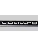A Pair of 2 Black quattro emblem 95mm - $29.99