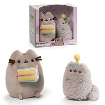GUND Pusheen the Cat Collector Set - Birthday Pusheen and Stormy - $24.90