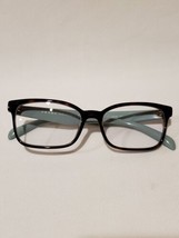 Prada Eyeglasses Frames Womens VPR 18T 2AU-1O1 140 53-16 Brown &amp; Blue Wi... - $49.49