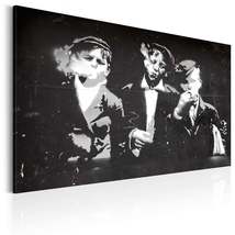 Tiptophomedecor Stretched Canvas Vintage Art - Street Gang (Retro Style) - Stret - £63.94 GBP+