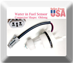 Water in Fuel Sensor Oblong Connector Fits:Chevroler GMC 1999-2016 6.6L 7.8L - £11.63 GBP