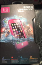 NEW Genuine iPhone 6 Lifeproof Fre Pink Waterproof Hardshell Protective ... - £19.85 GBP