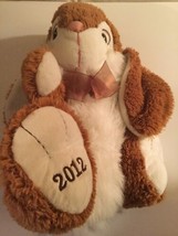 Easter bunny rabbit floppy ears Dan Dee Collectors Choice 15 in brown plush 2012 - $17.00