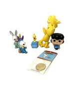 Peanuts Charlie Brown Toy Lot of 6 Vintage Easter Snoopy, Funko Lucy, Wo... - $15.95