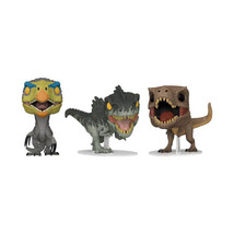 Jurassic World 3 Dominion Dinosaurs US Exclusive Pop! 3Pack - £57.24 GBP