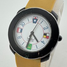 Vintage United Colors Benetton By Bulova Quartz Watch Unisex Black New B... - £21.98 GBP