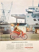 HONDA - Solider-Military-Girl-Cruise Ship-Meet the nicest people-1964 Pr... - $9.74