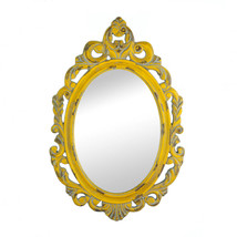Vintage Hannah Yellow Mirror - £65.21 GBP