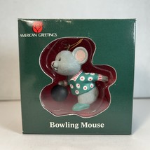 American Greetings Bowling Mouse Ornament - $6.99