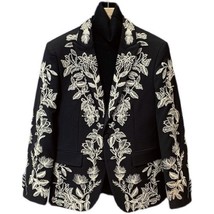 Men Insomnia Manzini Blazer Stage Performer Singer Prom MZN138 Burgundy Lace new image 14