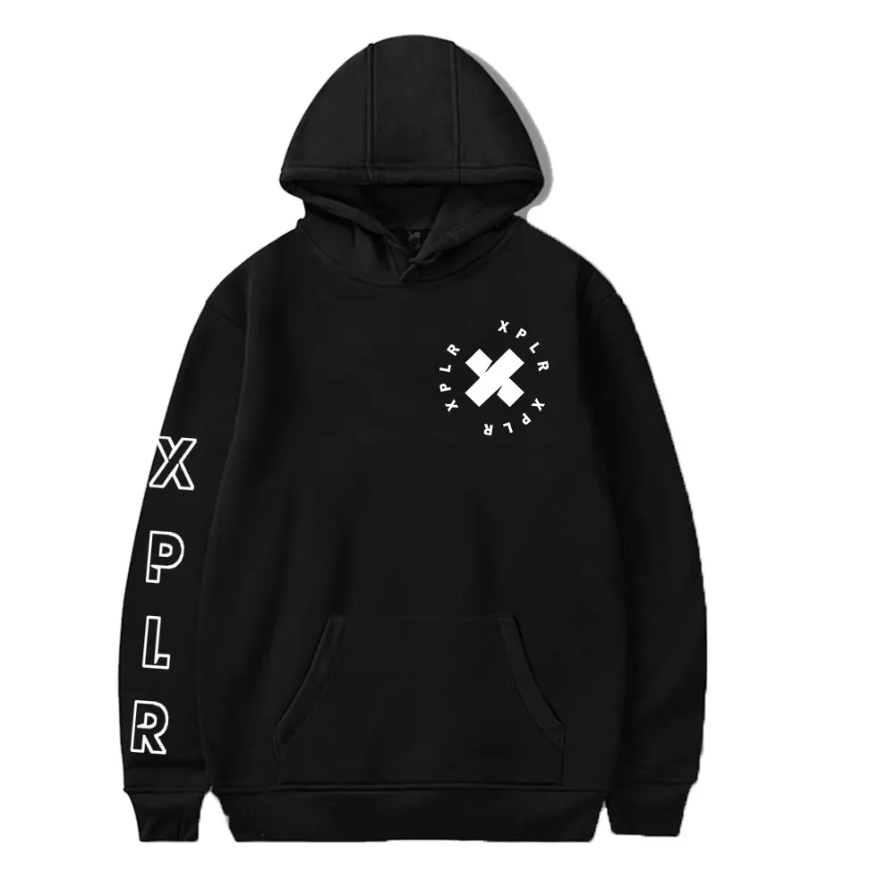 XPLR Merch Fashion Long Sleeve Streetwear Hooded s Women/Men Harajuku Casual Hoo - £133.80 GBP