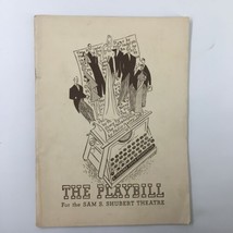 1939 Playbill Sam S. Shubert Theatre The Philadelphia Story by Philip Barry - £22.22 GBP