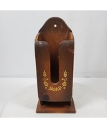 Vintage Farmhouse Cottage Soap Stacker Manchester Wood Wall Mount 12x5x3... - $49.00