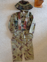 Five Piece US Army Boys Costume Size Small 4-6 (#2825) - $35.99