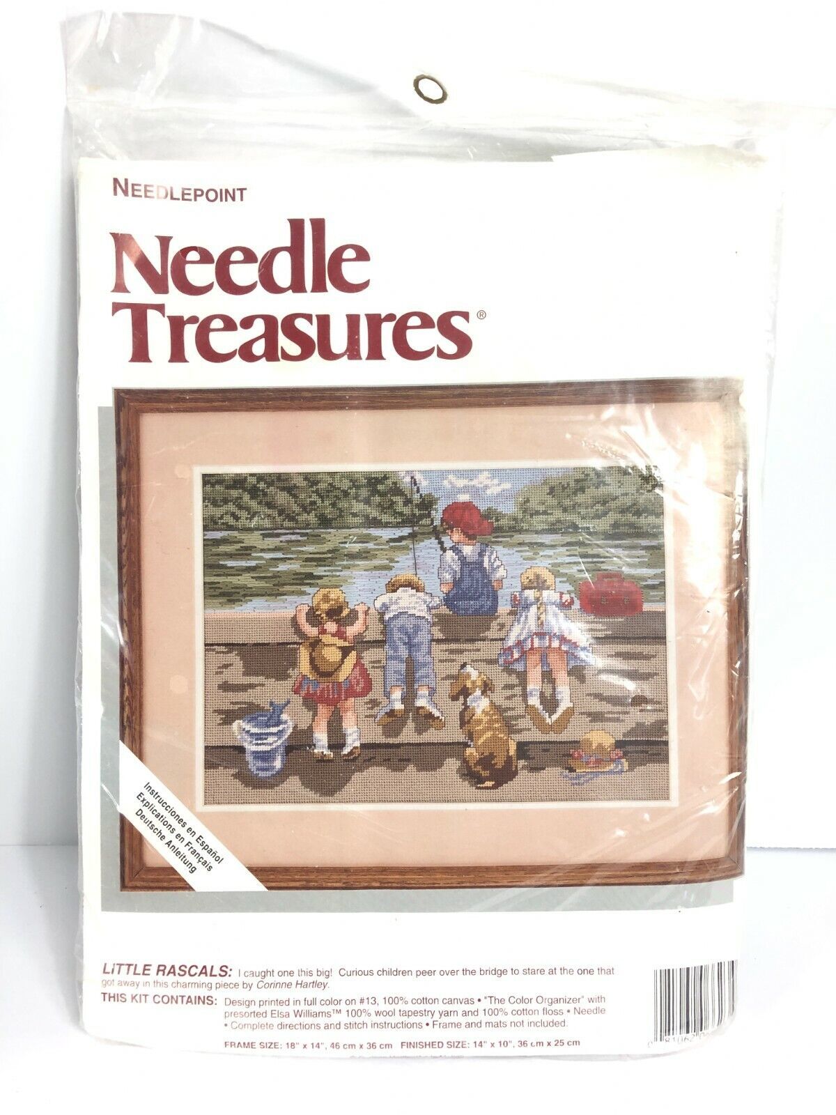 Little Rascals Kit JCA Needle Treasures 14x10 06623 Hartley New Unopened Rare - $63.52