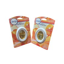 Lot of 2-Singl Packs Febreze PEACH Small Spaces Air Freshener 2 Total NEW - $15.95